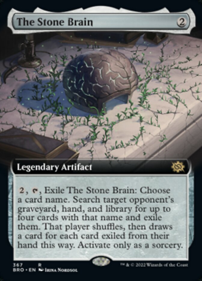 The Stone Brain (Extended Art) [The Brothers' War] | Good Games Cannington