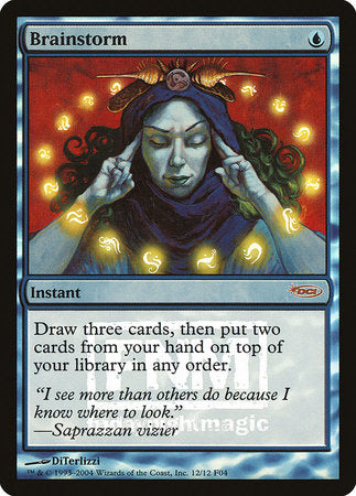 Brainstorm [Friday Night Magic 2004] | Good Games Cannington