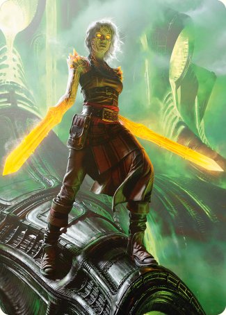 Nahiri, the Unforgiving Art Card [Phyrexia: All Will Be One Art Series] | Good Games Cannington