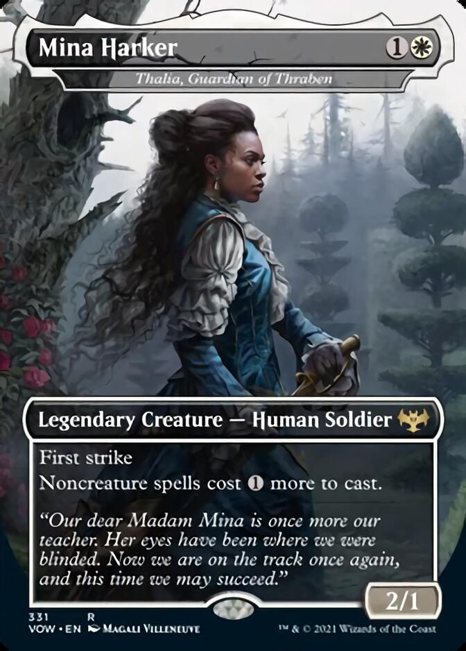 Thalia, Guardian of Thraben - Mina Harker [Innistrad: Crimson Vow] | Good Games Cannington