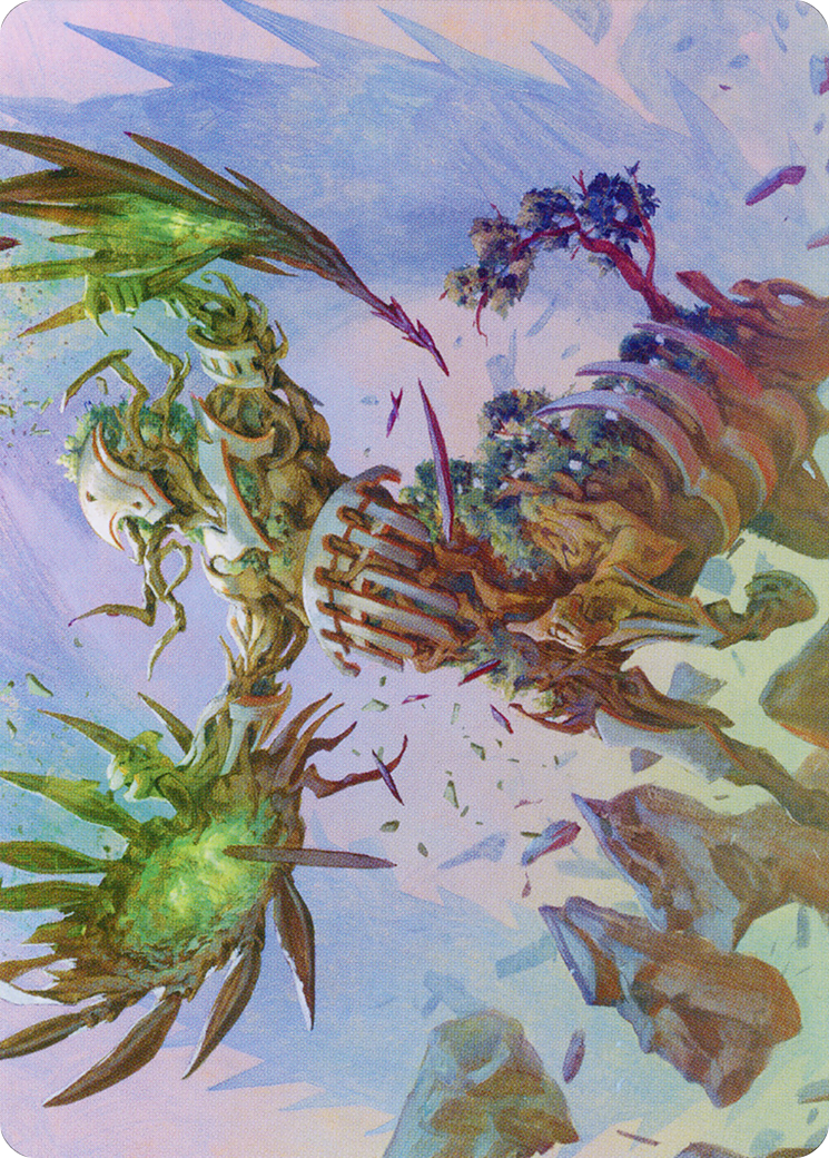 Botanical Brawler Art Card [March of the Machine Art Series] | Good Games Cannington
