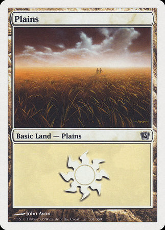 Plains (331) [Ninth Edition] | Good Games Cannington