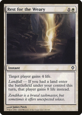 Rest for the Weary [Worldwake] | Good Games Cannington