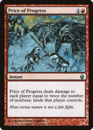 Price of Progress [Premium Deck Series: Fire and Lightning] | Good Games Cannington