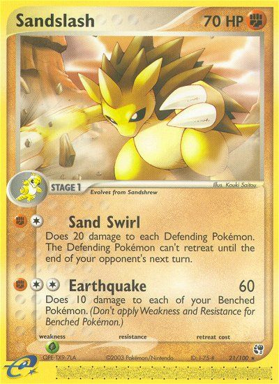 Sandslash (21/100) [EX: Sandstorm] | Good Games Cannington