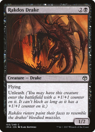 Rakdos Drake [Iconic Masters] | Good Games Cannington