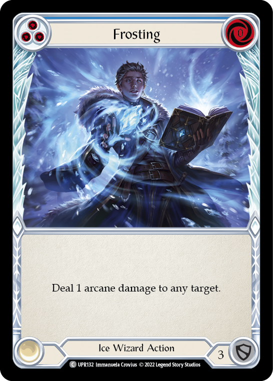 Frosting (Blue) [UPR132] (Uprising)  Rainbow Foil | Good Games Cannington