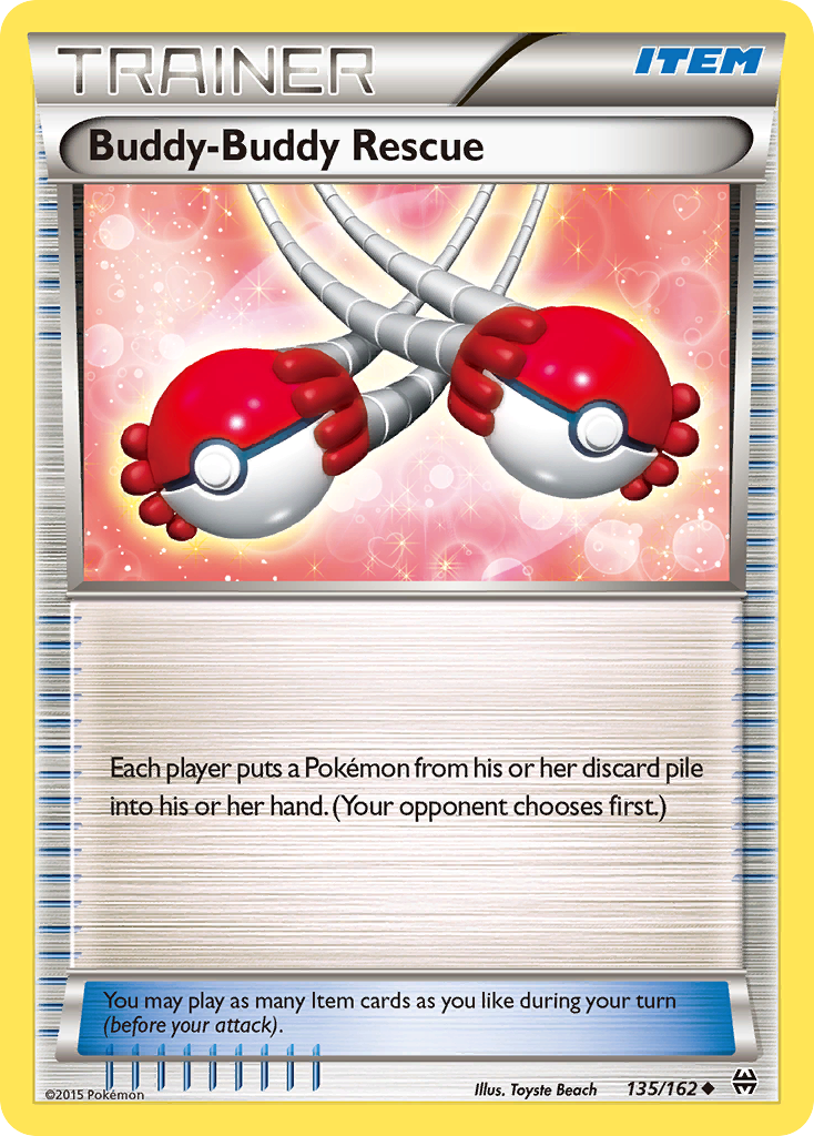 Buddy-Buddy Rescue (135/162) [XY: BREAKthrough] | Good Games Cannington