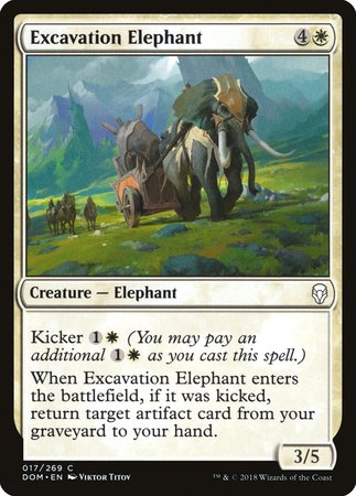 Excavation Elephant [Dominaria] | Good Games Cannington