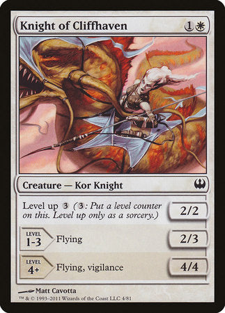 Knight of Cliffhaven [Duel Decks: Knights vs. Dragons] | Good Games Cannington