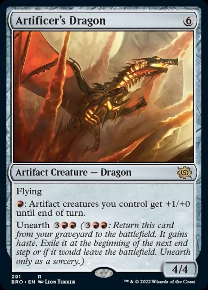 Artificer's Dragon [The Brothers' War] | Good Games Cannington