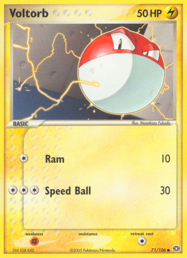 Voltorb (71/106) [EX: Emerald] | Good Games Cannington