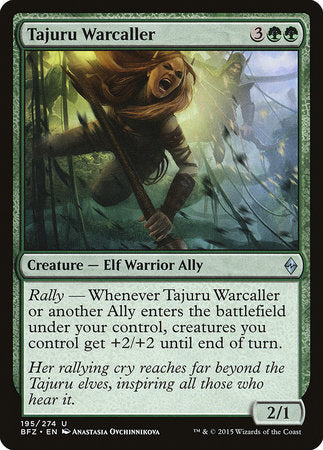 Tajuru Warcaller [Battle for Zendikar] | Good Games Cannington