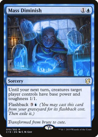 Mass Diminish [Commander 2019] | Good Games Cannington