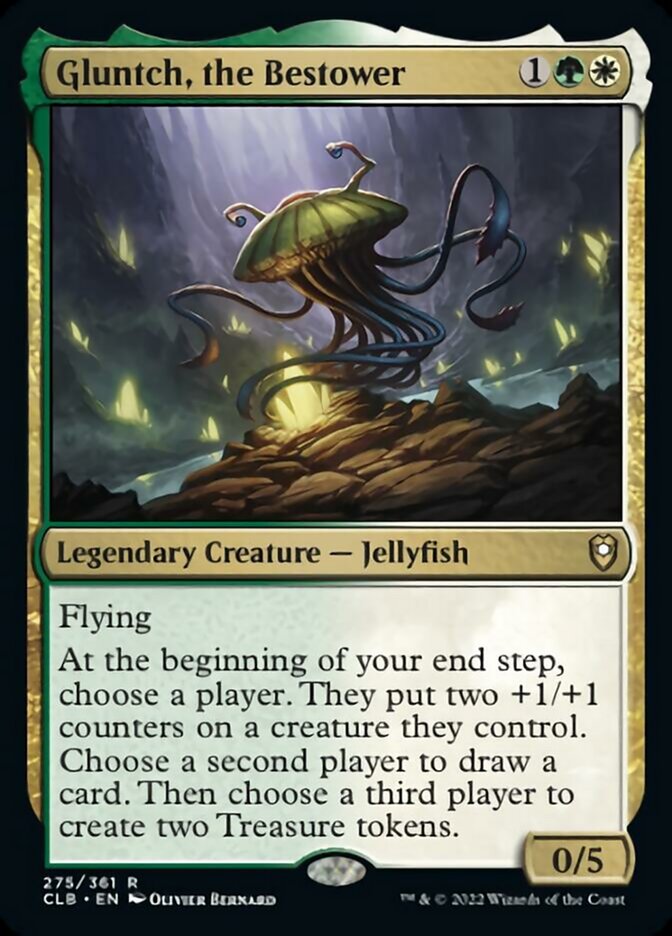 Gluntch, the Bestower [Commander Legends: Battle for Baldur's Gate] | Good Games Cannington