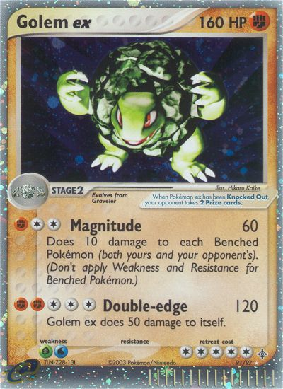 Golem ex (91/97) [EX: Dragon] | Good Games Cannington