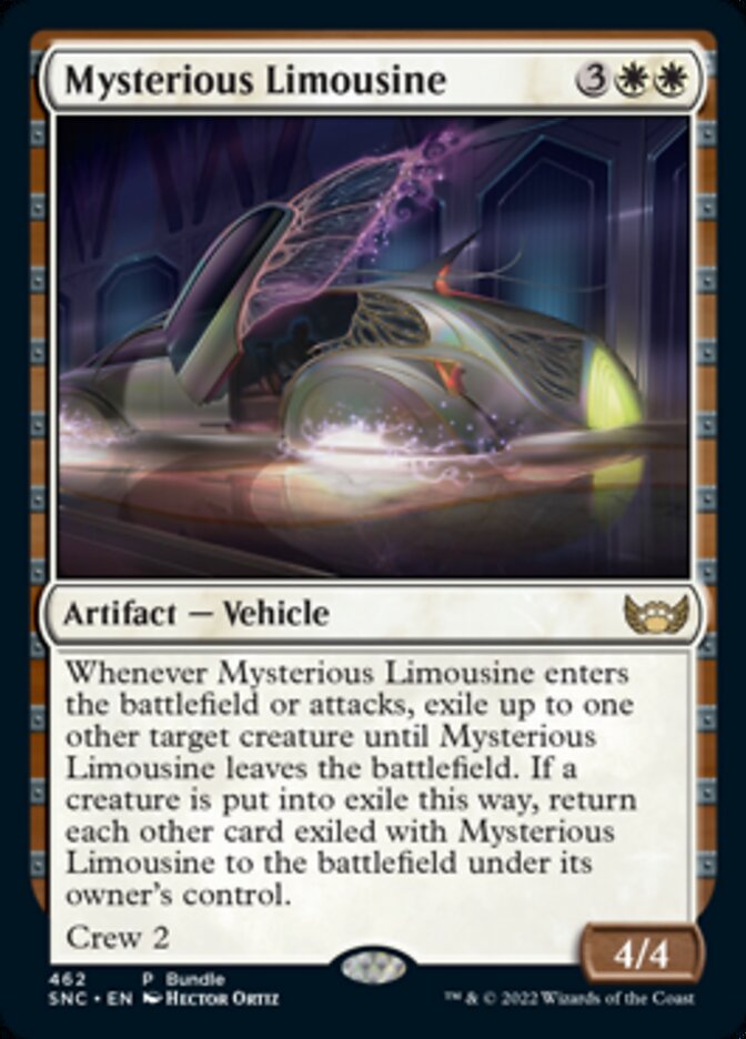 Mysterious Limousine (Bundle) [Streets of New Capenna] | Good Games Cannington