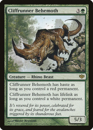 Cliffrunner Behemoth [Conflux] | Good Games Cannington