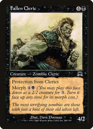 Fallen Cleric [Onslaught] | Good Games Cannington