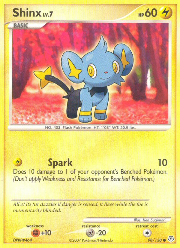 Shinx (98/130) [Diamond & Pearl: Base Set] | Good Games Cannington