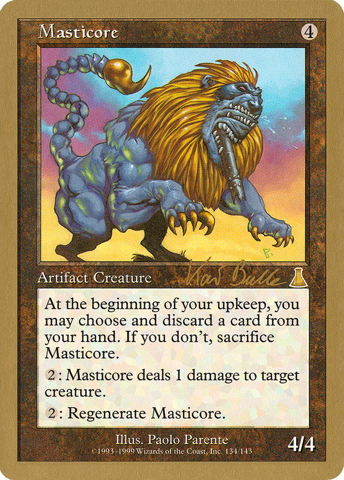 Masticore (Kai Budde) [World Championship Decks 1999] | Good Games Cannington