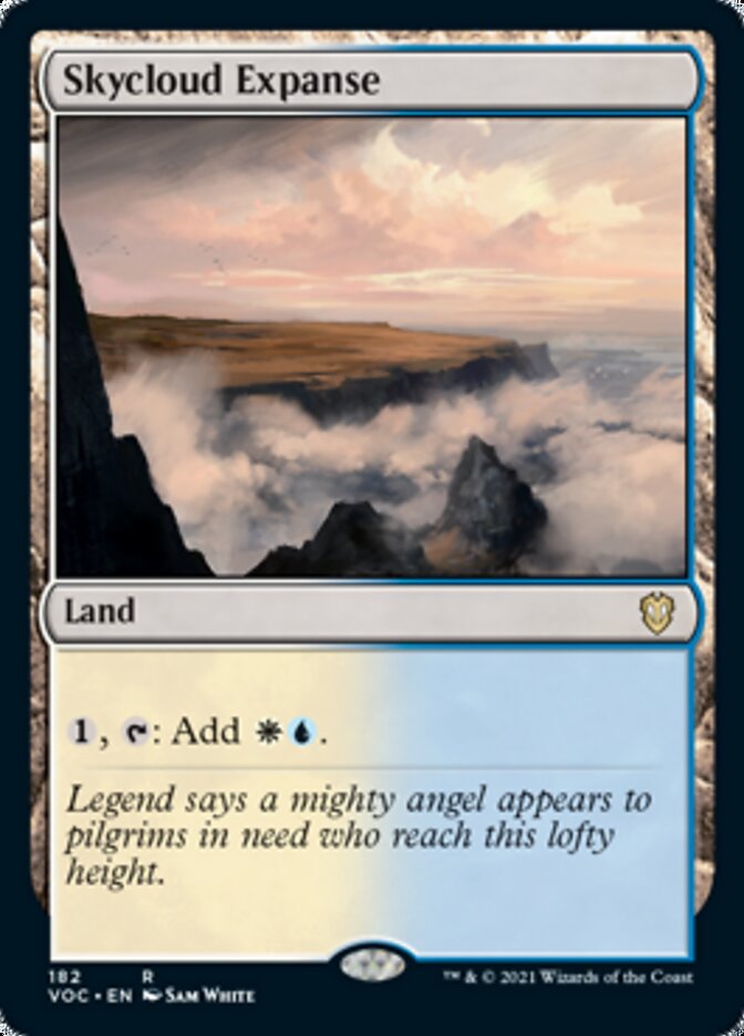 Skycloud Expanse [Innistrad: Crimson Vow Commander] | Good Games Cannington