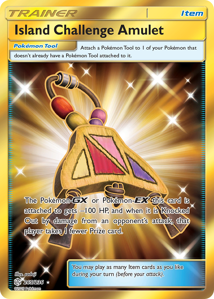 Island Challenge Amulet (265/236) [Sun & Moon: Cosmic Eclipse] | Good Games Cannington