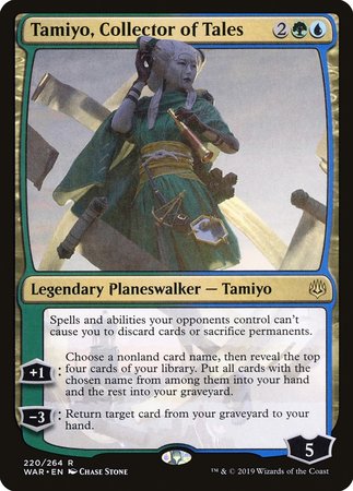 Tamiyo, Collector of Tales [War of the Spark] | Good Games Cannington