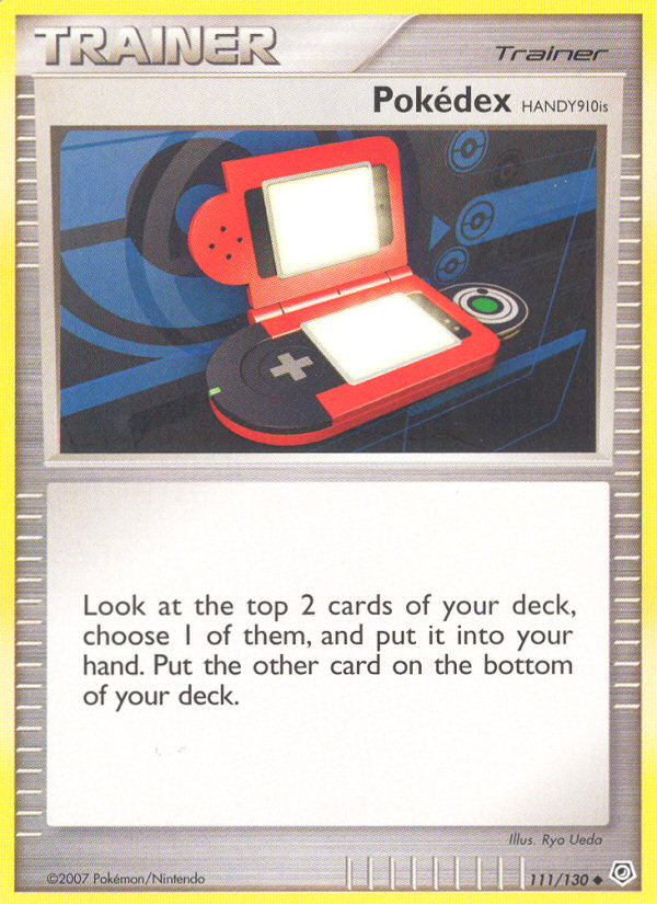 Pokedex HANDY910is (111/130) [Diamond & Pearl: Base Set] | Good Games Cannington