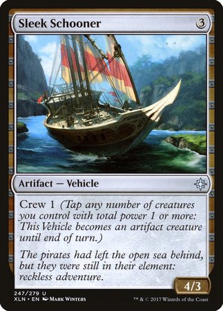 Sleek Schooner [Ixalan] | Good Games Cannington