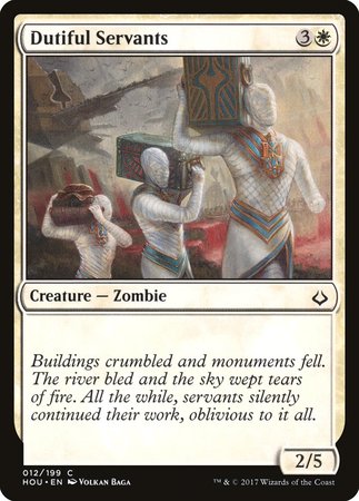 Dutiful Servants [Hour of Devastation] | Good Games Cannington