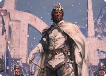 Aragorn, King of Gondor Art Card [The Lord of the Rings: Tales of Middle-earth Art Series] | Good Games Cannington