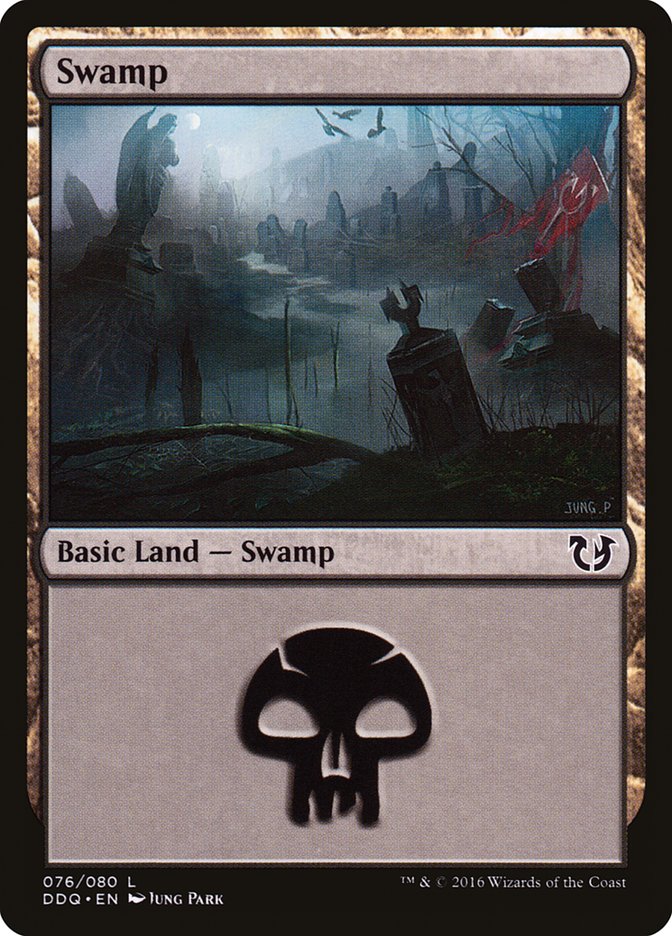 Swamp (76) [Duel Decks: Blessed vs. Cursed] | Good Games Cannington