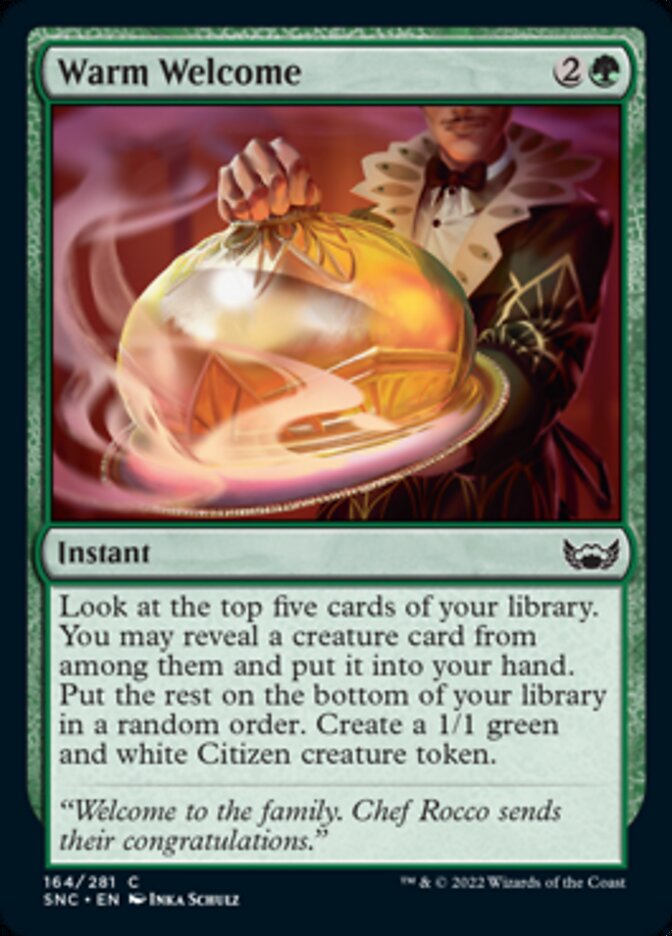 Warm Welcome [Streets of New Capenna] | Good Games Cannington