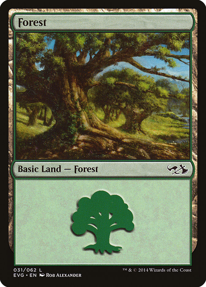 Forest (31) (Elves vs. Goblins) [Duel Decks Anthology] | Good Games Cannington