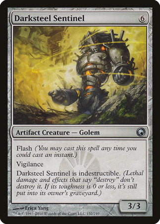 Darksteel Sentinel [Scars of Mirrodin] | Good Games Cannington