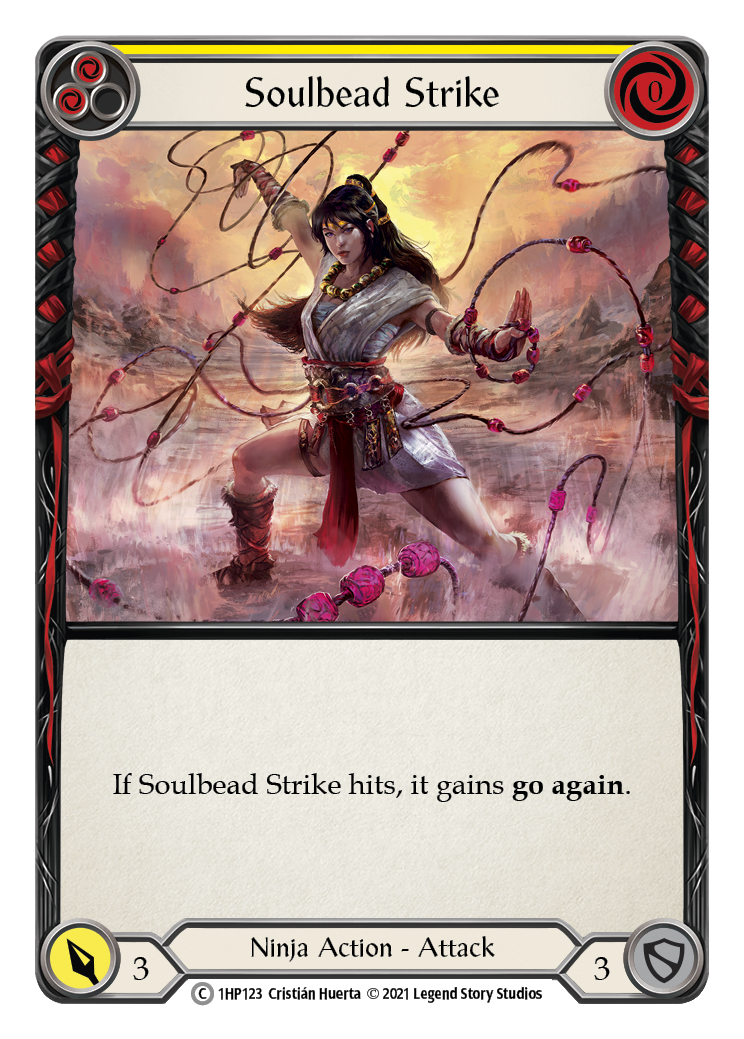 Soulbead Strike (Yellow) [1HP123] | Good Games Cannington