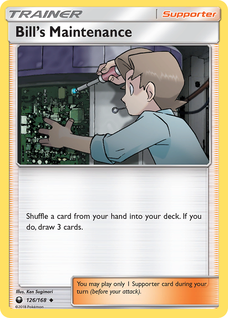 Bill's Maintenance (126/168) [Sun & Moon: Celestial Storm] | Good Games Cannington