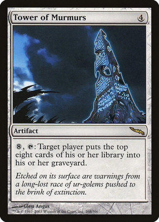Tower of Murmurs [Mirrodin] | Good Games Cannington