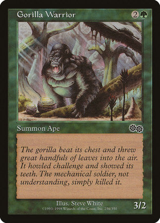 Gorilla Warrior [Urza's Saga] | Good Games Cannington
