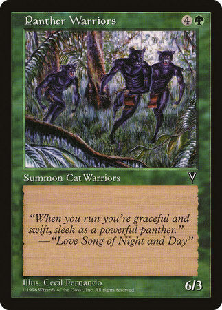 Panther Warriors [Visions] | Good Games Cannington