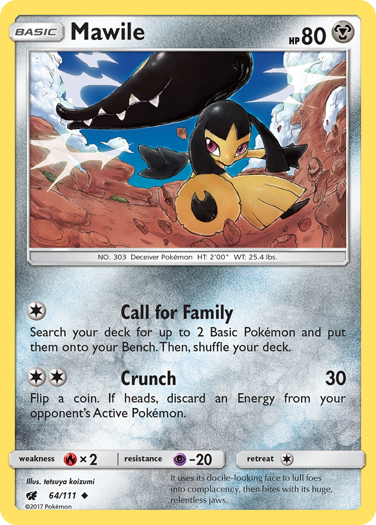 Mawile (64/111) [Sun & Moon: Crimson Invasion] | Good Games Cannington