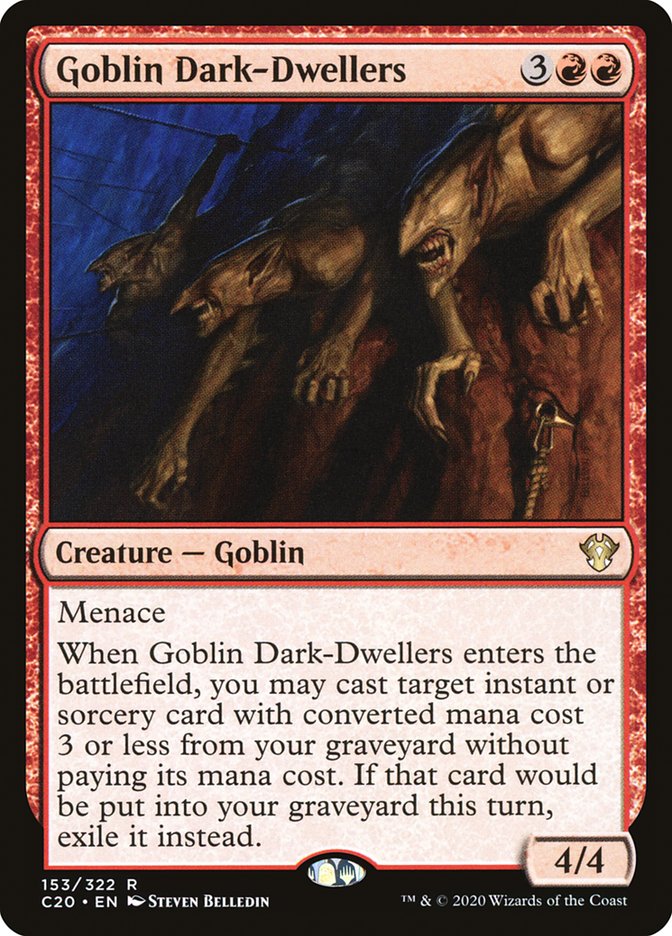 Goblin Dark-Dwellers [Commander 2020] | Good Games Cannington