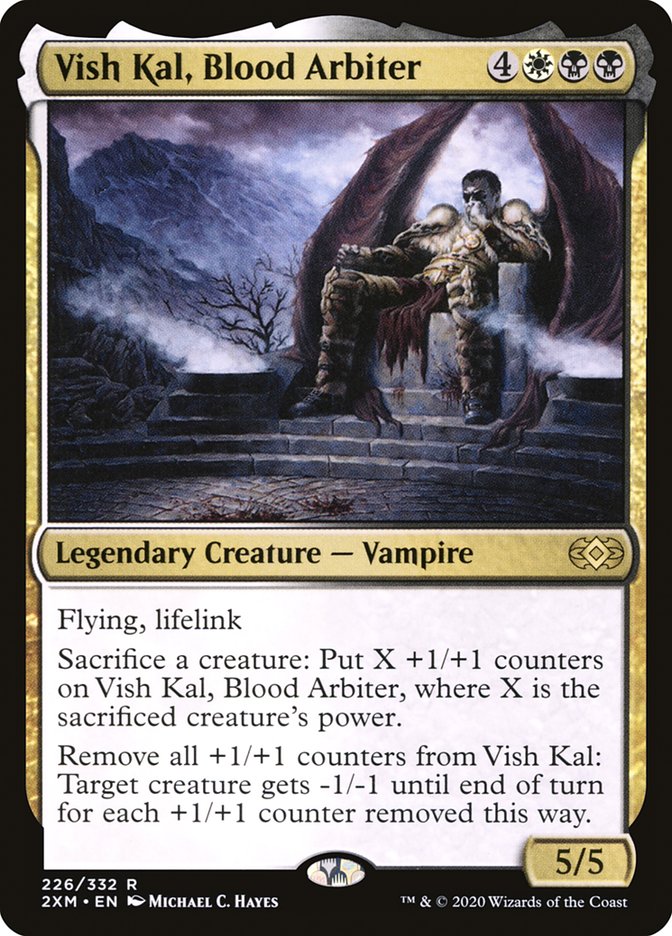 Vish Kal, Blood Arbiter [Double Masters] | Good Games Cannington
