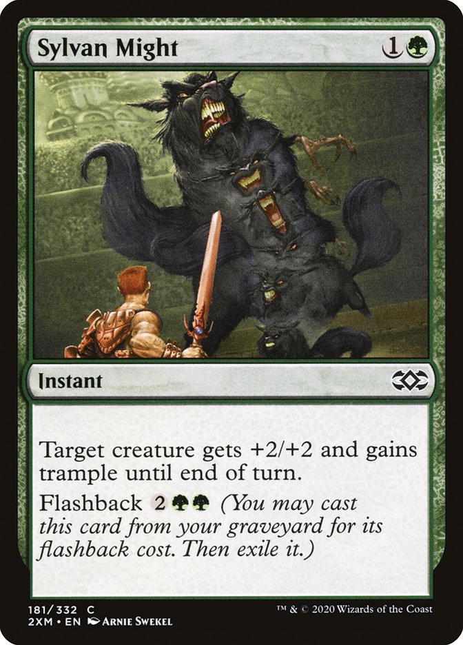 Sylvan Might [Double Masters] | Good Games Cannington