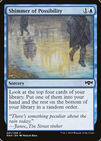 Shimmer of Possibility [Ravnica Allegiance] | Good Games Cannington