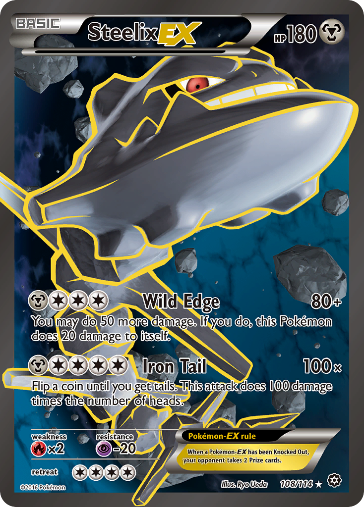 Steelix EX (108/114) [XY: Steam Siege] | Good Games Cannington