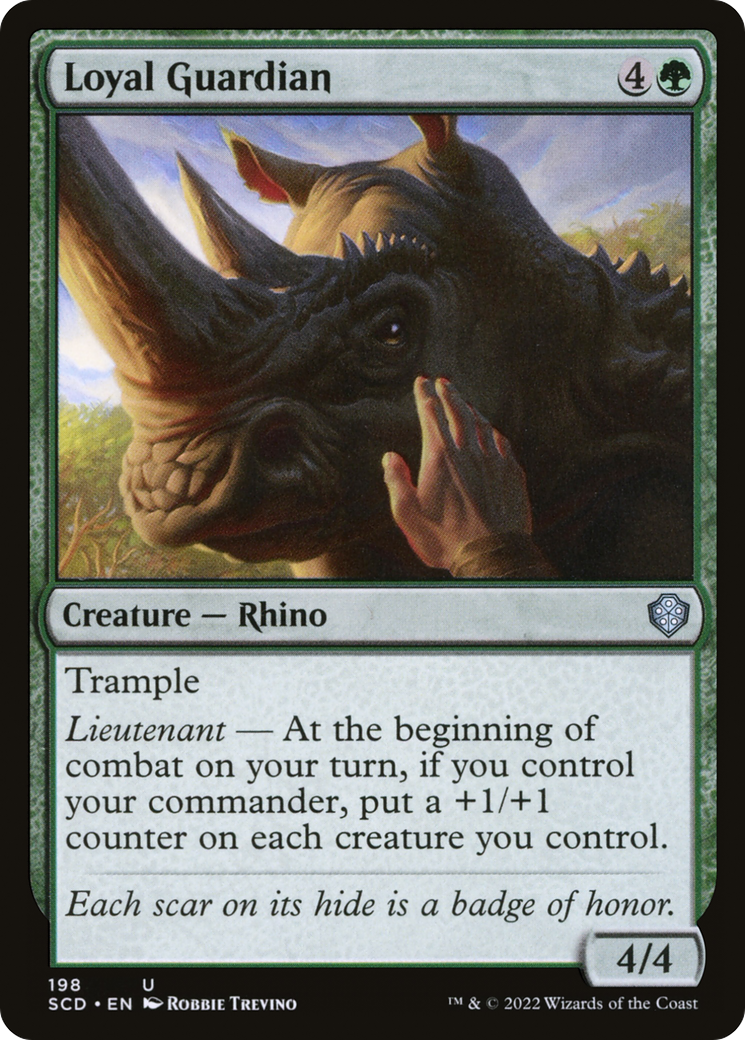 Loyal Guardian [Starter Commander Decks] | Good Games Cannington
