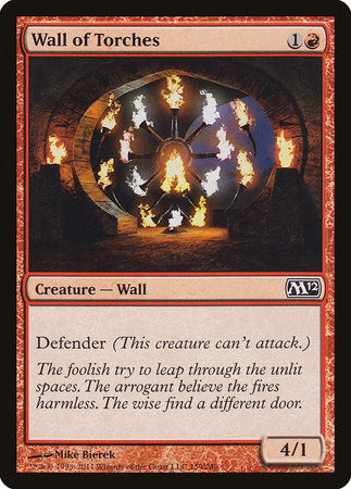 Wall of Torches [Magic 2012] | Good Games Cannington