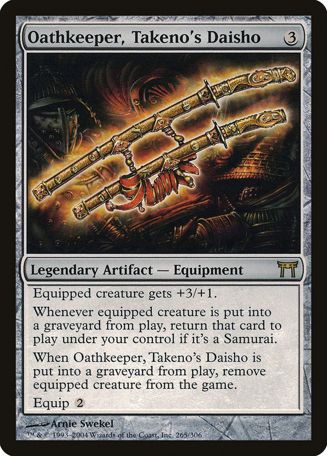 Oathkeeper, Takeno's Daisho [Champions of Kamigawa] | Good Games Cannington